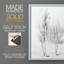 Vintage Sketch IV Framed Print - Solid Wood-55776319-55776321