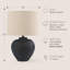 Lampe de table Liane