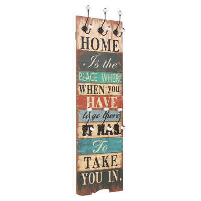 Dorton Wall 6 - Hook Wall Mounted Coat Rack