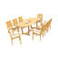 Mas Outdoor Teak Dining Set-1794235277