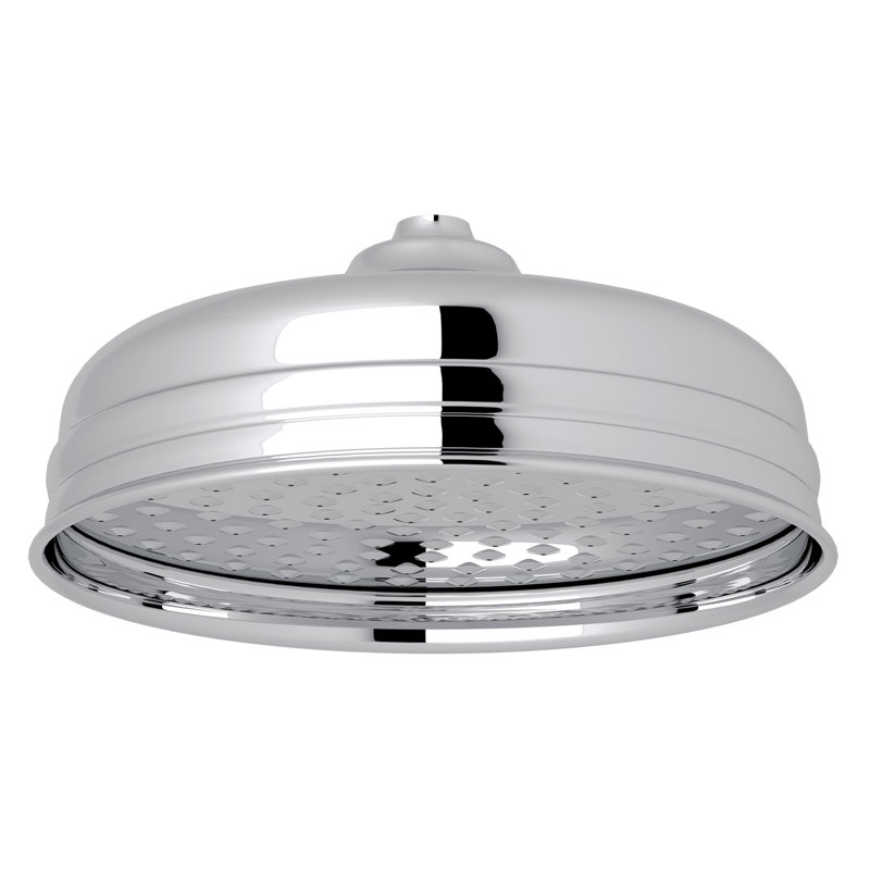 Perrin & Rowe 8" Rain Showerhead, Polished Chrome