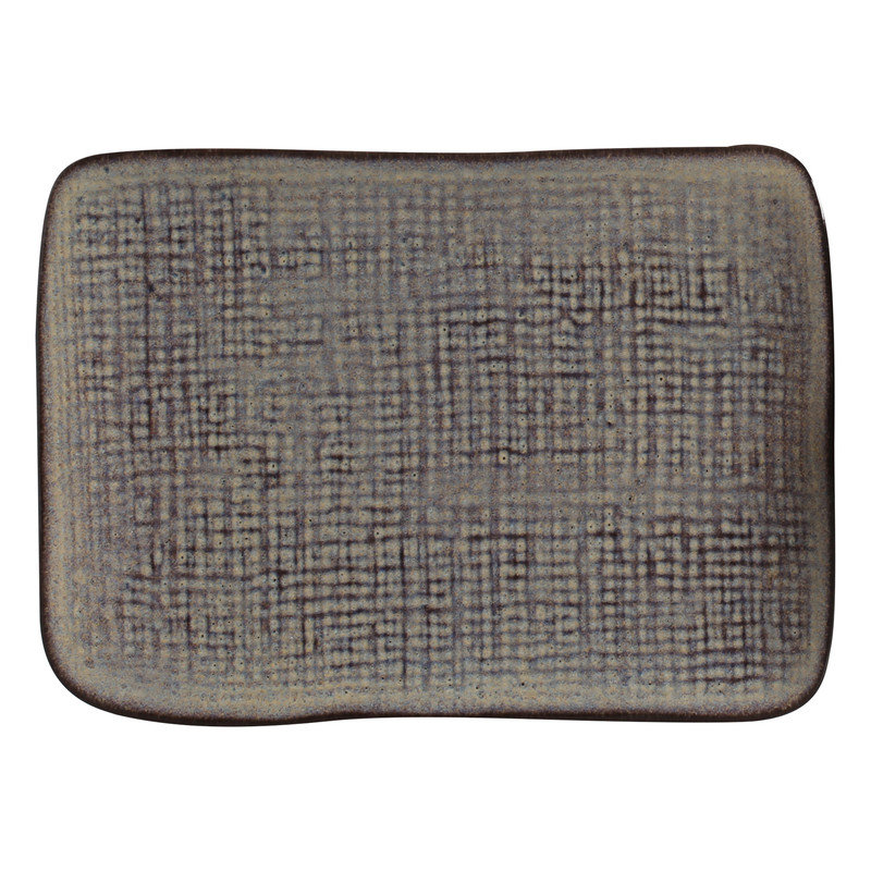 Ensemble de 4 assiettes à vaisselle en grès de 7,08 po Tourmaline