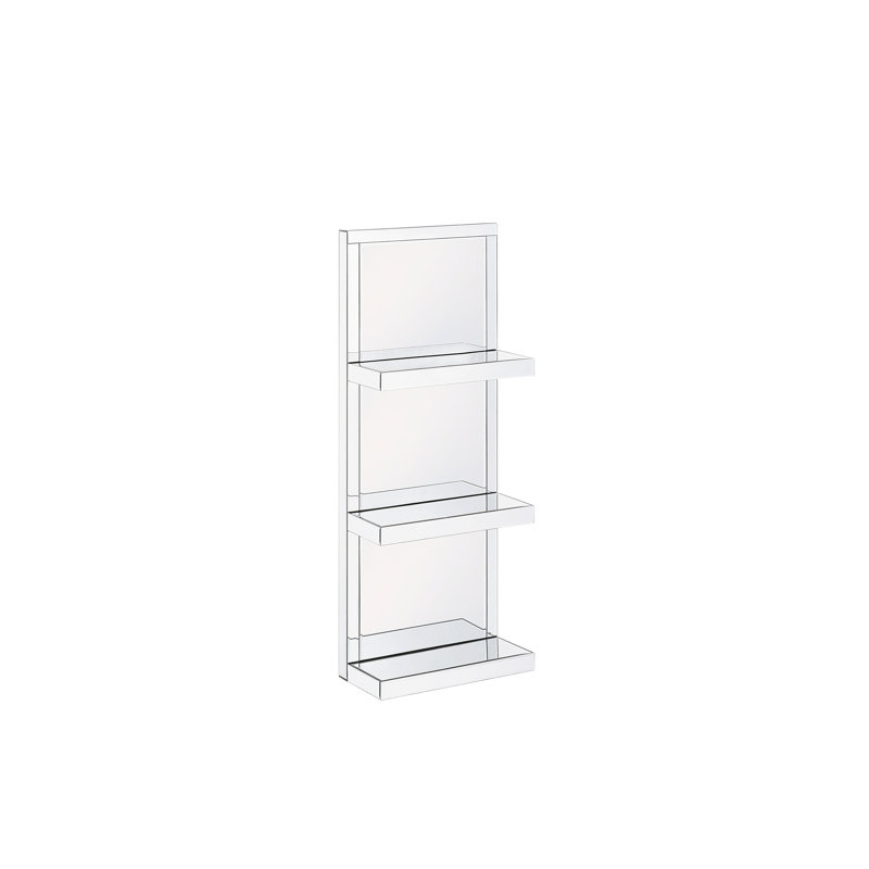 Aenwood 3 Piece Glass Tiered Shelf