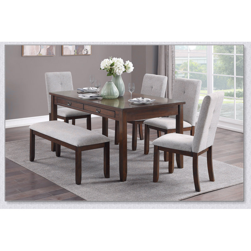 Banc de chenille foncé 1pc