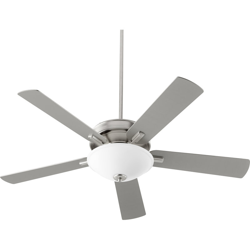 Ventilateur de plafond à del 5 pales 52 po avec chaînette et ensemble d’éclairage inclus Byrnes
