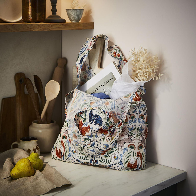 Blackthorn Cotton Picnic Tote Bag