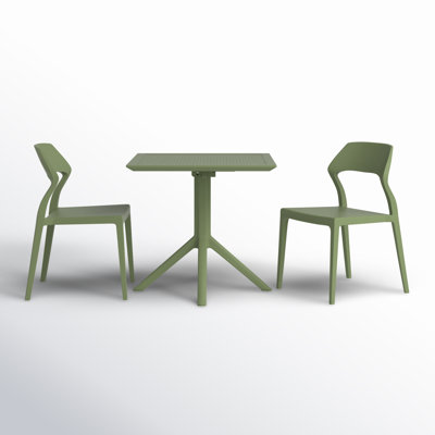 Farrah Square 2 - Person Bistro Set