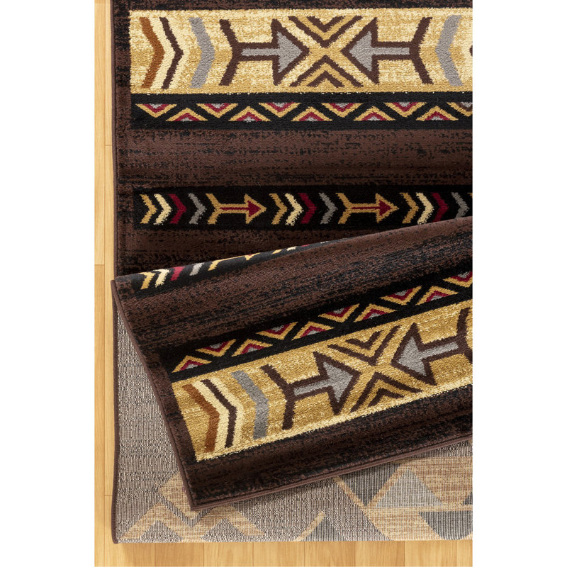 Tapis brun 7 pi 10 po x 10 pi 3 po Brown, Rectangle 10'3" x 7'10"