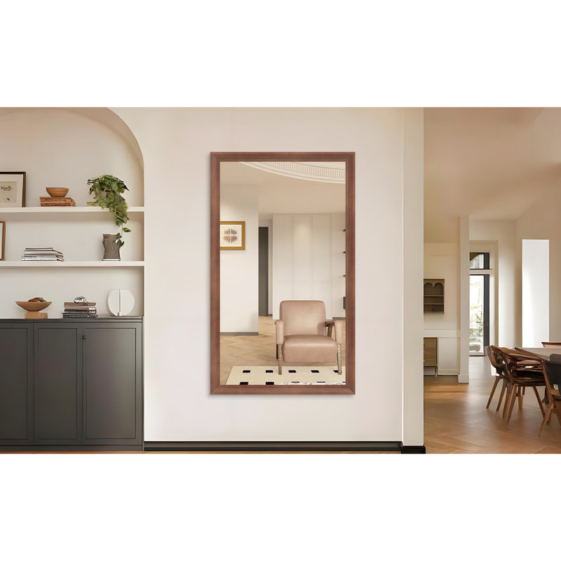 Miroir de salle de bain surdimensionné de 60 po x 36 po avec cadre en aluminium jaune et corail, installation facile, réflexion à grand angle pour différentes zones Grand 60 po x 36 po léger et multiples emplacements