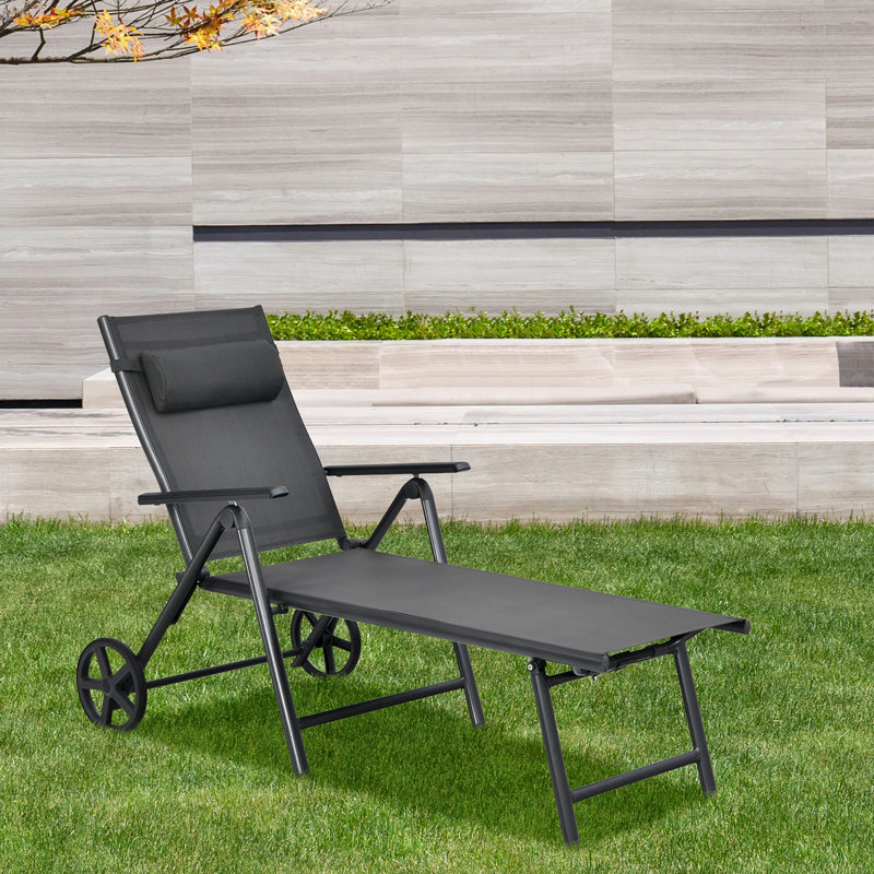 Chaise longue pliante pour l'extérieur Patiojoy