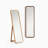 Wall & Accent Mirrors, Solid Wood Full Length, Modern Space Saving Home
