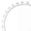 Sanya Round Metal Wall Mirror