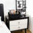 Set Of 3 Black Rope Storage Baskets, 13X8x5 Inch Shelf Organizer Bins For Toys & Gifts-1333480283-1333480281