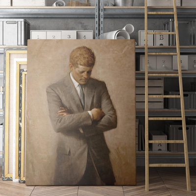 John F Kennedy (JFK), peinture présidentielle