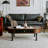 French-style retro oval coffee table
