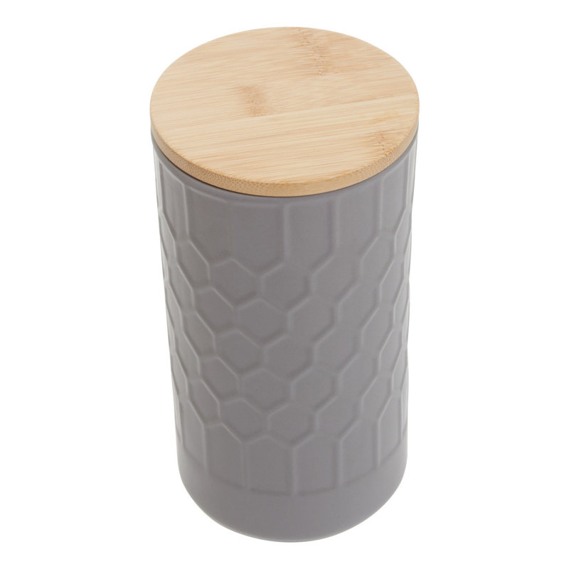 Geome Stoneware Jar