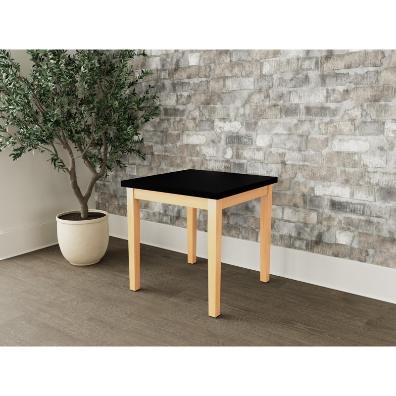 Table de bout en bois Lenox, Naturel, H 20 po x l 24 po x P 24 po
