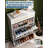 Entryway Rattan Shoe Cabinet w/ 2 Flipup Drawers & 1 Drawer, Freestanding Shoe Organizer, 3-Tier Shoe Storage Cabinet with Adjustable Shelves-1564527935