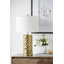 Lampe de table 25,5 "or