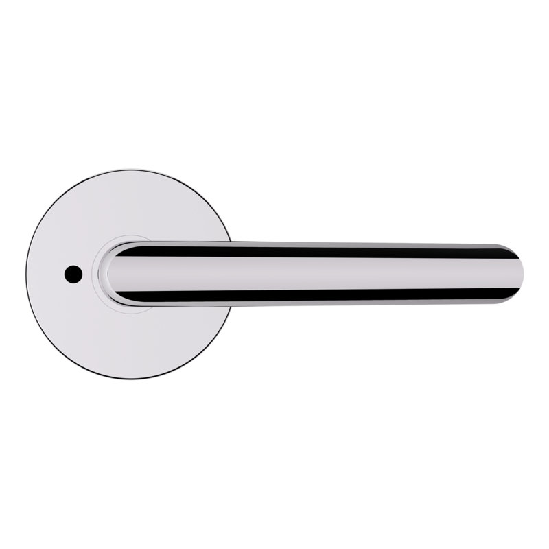 Polished Chrome Privacy Door Lever