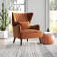 Nettey Upholstered Wingback Chair-122399348-53430934