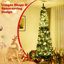 Sapin de Noël artificiel vert élancé-1504124138