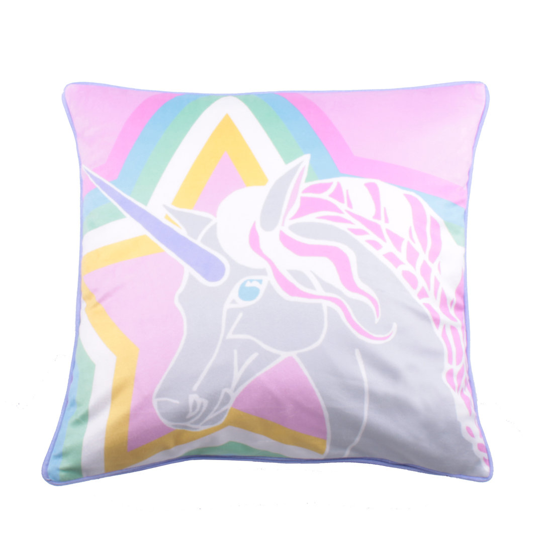 Animal Print Square Scatter Cushion with Filling