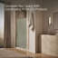 Porte de douche pivotante 35,8 po x 70 po avec technologie CleanCoat Revel-14672709-69281786