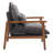 Chenille Accent Chair Armchair With Pillow-315435235-315435239