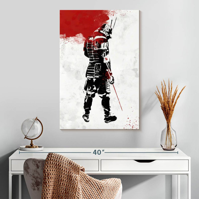 Sireci Samurai Warrior, 30" H x 20" W