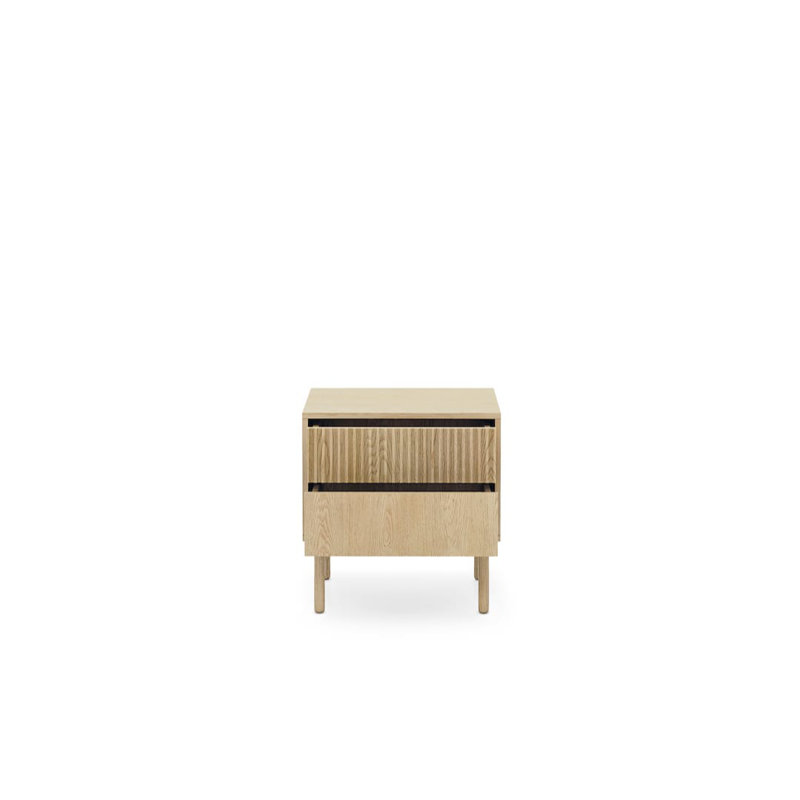 54cm W Manufactured Wood Bedside Table
