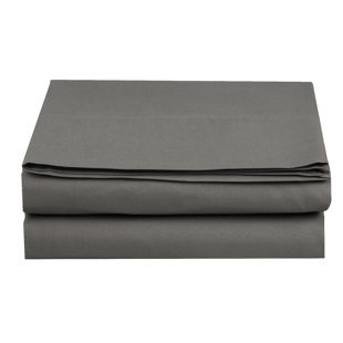 Soft Breathable Microfiber Percale Flat Sheet