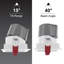 Plafonnier encastré avec garniture interchangeable - blanc froid 4000k