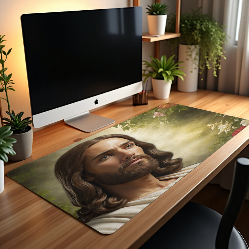 Polyester Desk Pad, 23.6x13.8