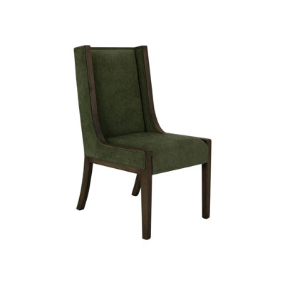 Chaise rembourrée en bois
