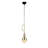 Adjustable Height Metal Body Single Pendant