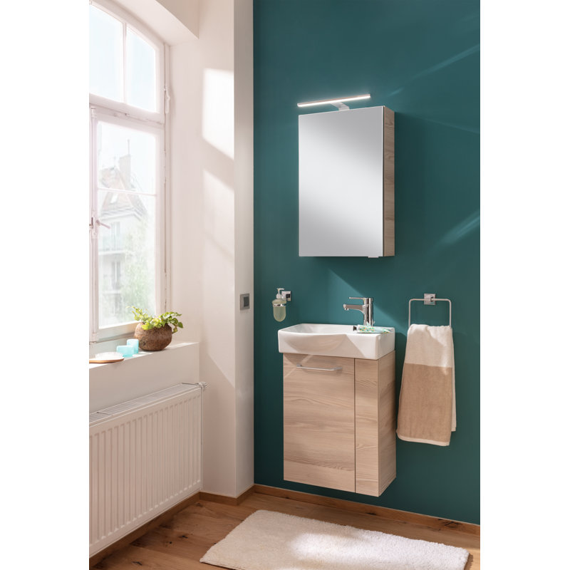 Bathroom Furniture Suite, Light Wood