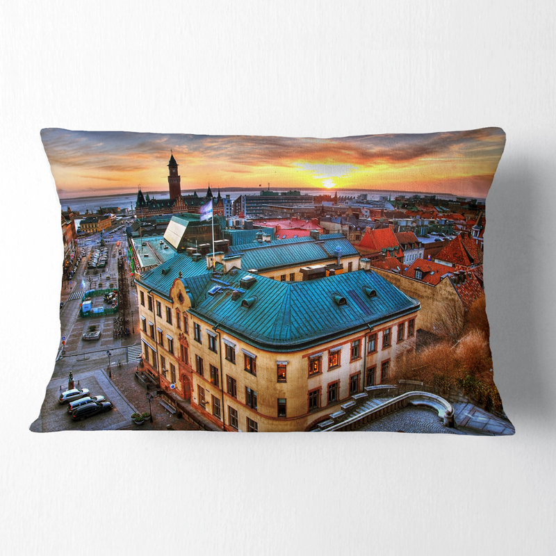 Coussin décoratif coloré City Landscape - Cityscape