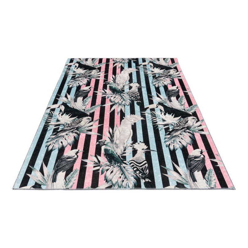 Genovese Striped Hand Woven Area Rug, Rectangle 160 x 230cm