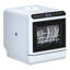 Lave-vaisselle portatif avec réservoir d'eau de 5 L, lave-vaisselle de comptoir intelligent automatique, mini lave-vaisselle avec 5 couverts, support à 2 niveaux, bras à 3 jets, fonction de séchage à l'air