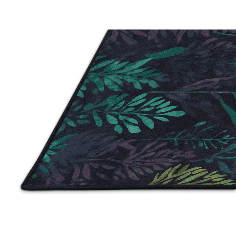 Starlit Bloom Rug, Round 7'