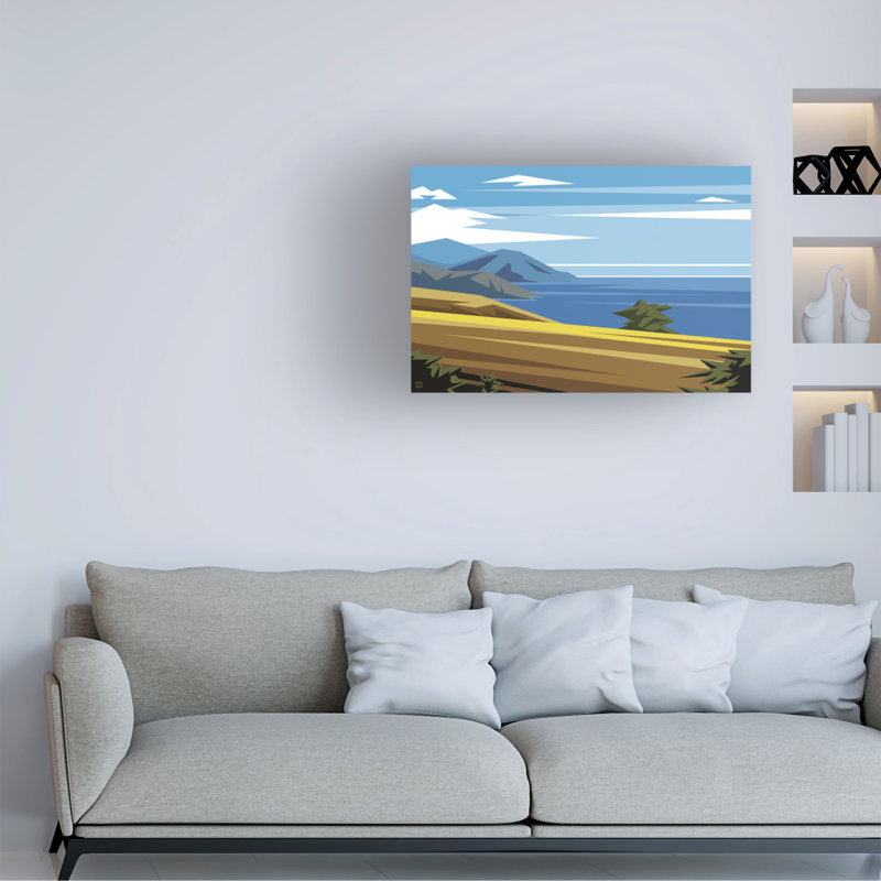 Art sur toile Michael David, H 12 po x l 19 po