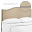 Tête de lit tapissier Curl