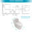 Ceramic Toilet With Dual Flush Function And Tranquil Seat One Powerful Silent Lid