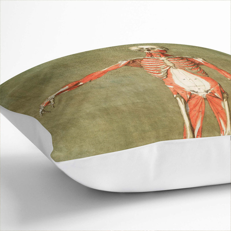 Square Cushion, White, 40cm H x 40cm W x 15cm D