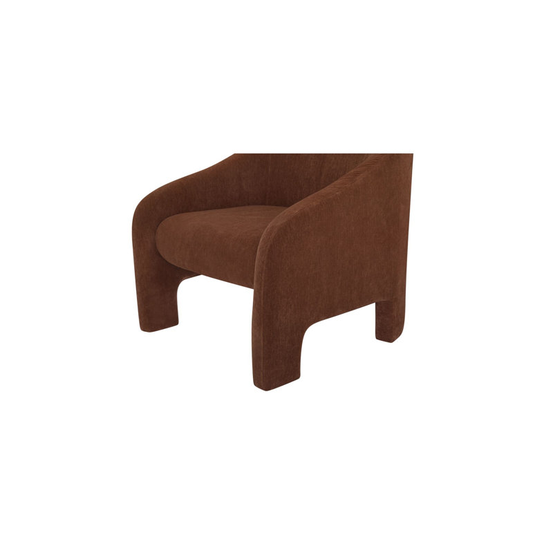 Tuva Accent Chair Toffee, Cinnamon Performance Velvet
