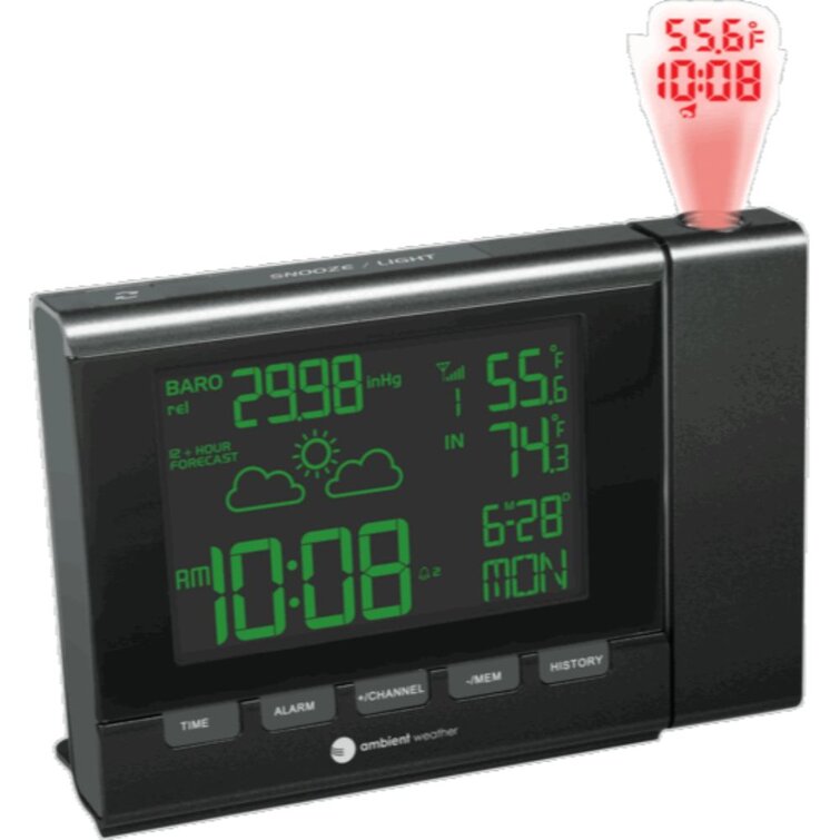 Digital Weather Station with Forecast, Temperature, Clock, and