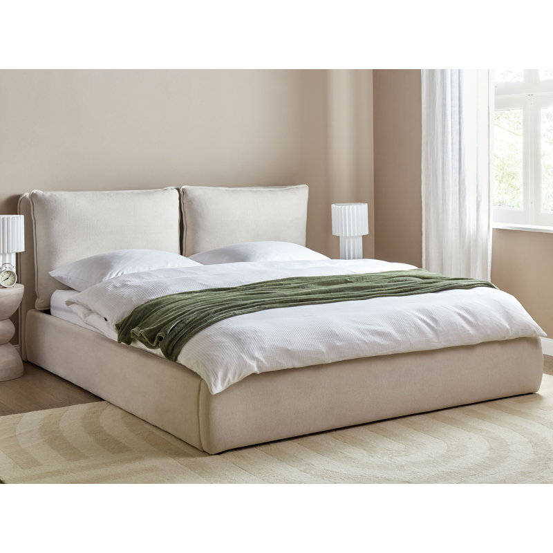 Nathanielle Upholstered Ottoman Storage Bed, Super King (6')