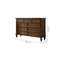 Commode d'appoint en bois massif style rétro