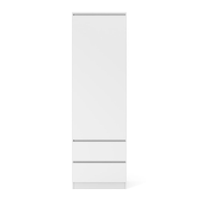 Bhatari Manufactured Wood Wardrobe, White